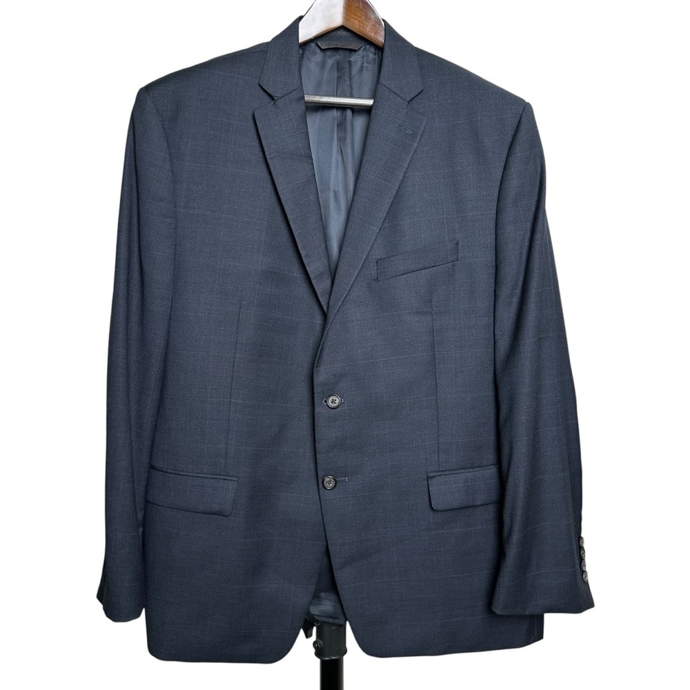 Lauren Ralph Lauren 48R Men's Blazer Double Button Single Breasted Navy Blue